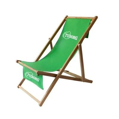 Carlsberg Деревянный шезлонг
